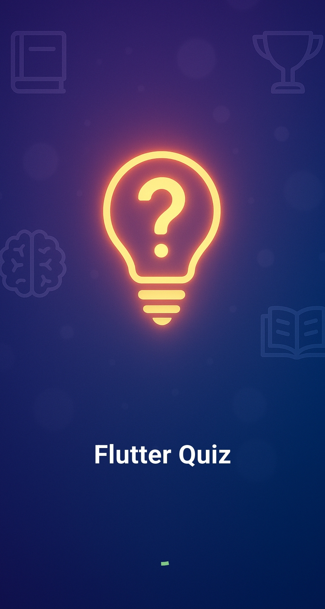Quiz App Start Screen