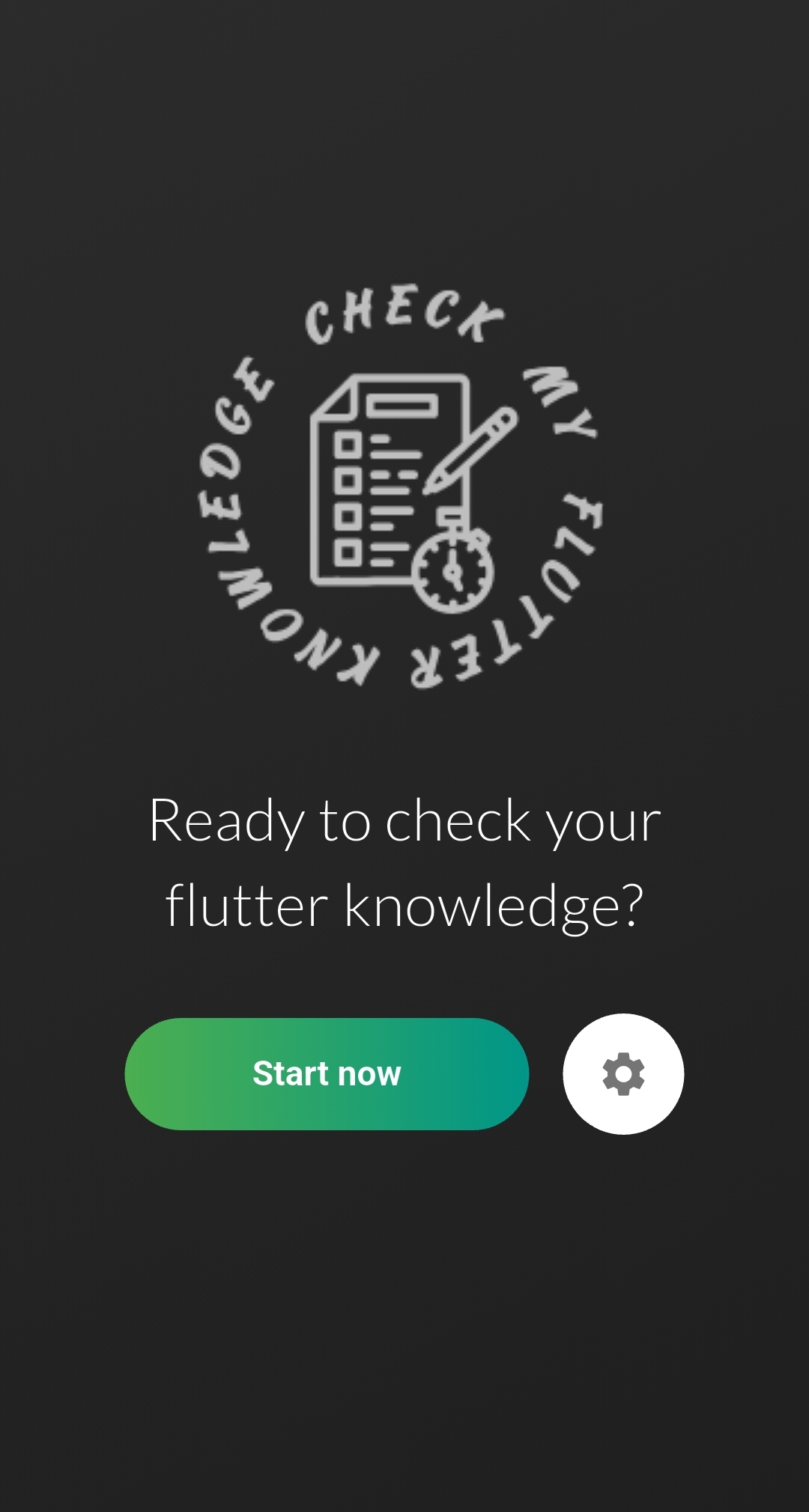 Quiz App Score Screen